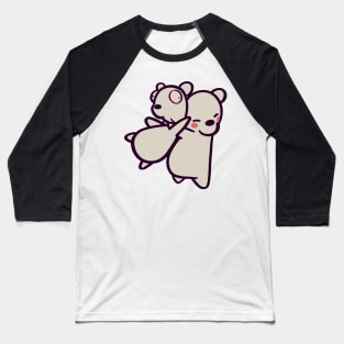 Polar Bear Hug Baseball T-Shirt